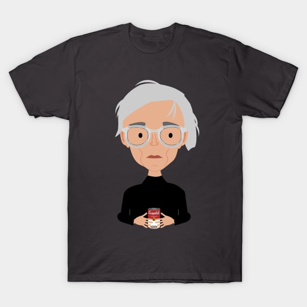 Andy Warhol T-Shirt by Creotumundo